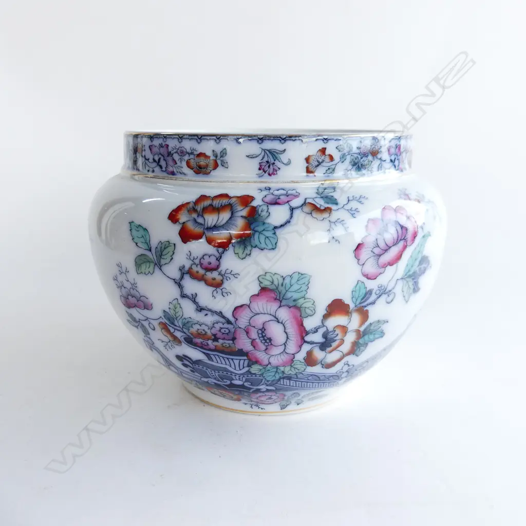 C1900 JARDINIERE JAPANESE IMARI PATTERN Image 1++