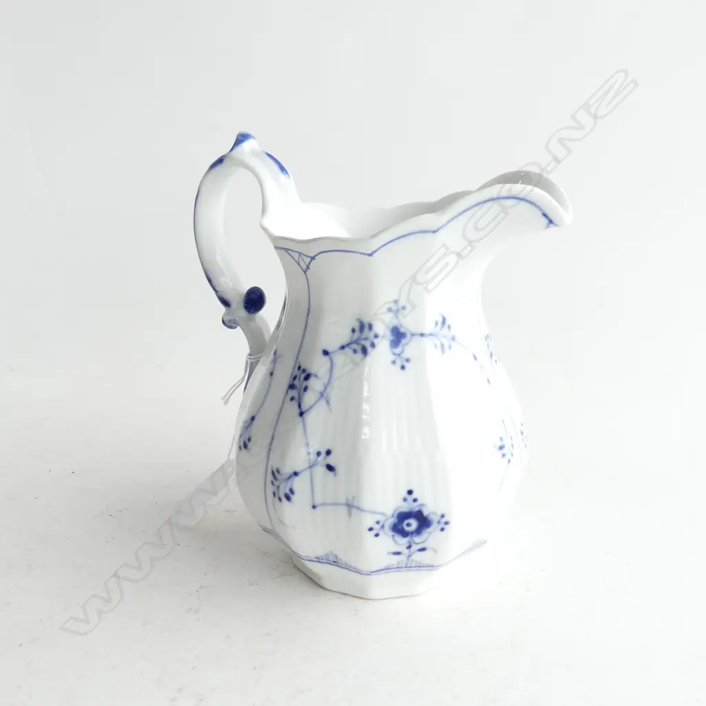 ROYAL COPENHAGEN BLUE LACE JUG H.150mm - PROFESSIONAL REPAIR Image 1++