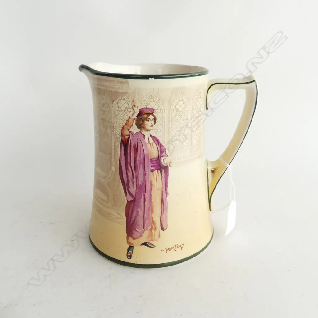ROYAL DOULTON LG 'PORTIA' JUG H. 175MM  FAULTS Image 1++