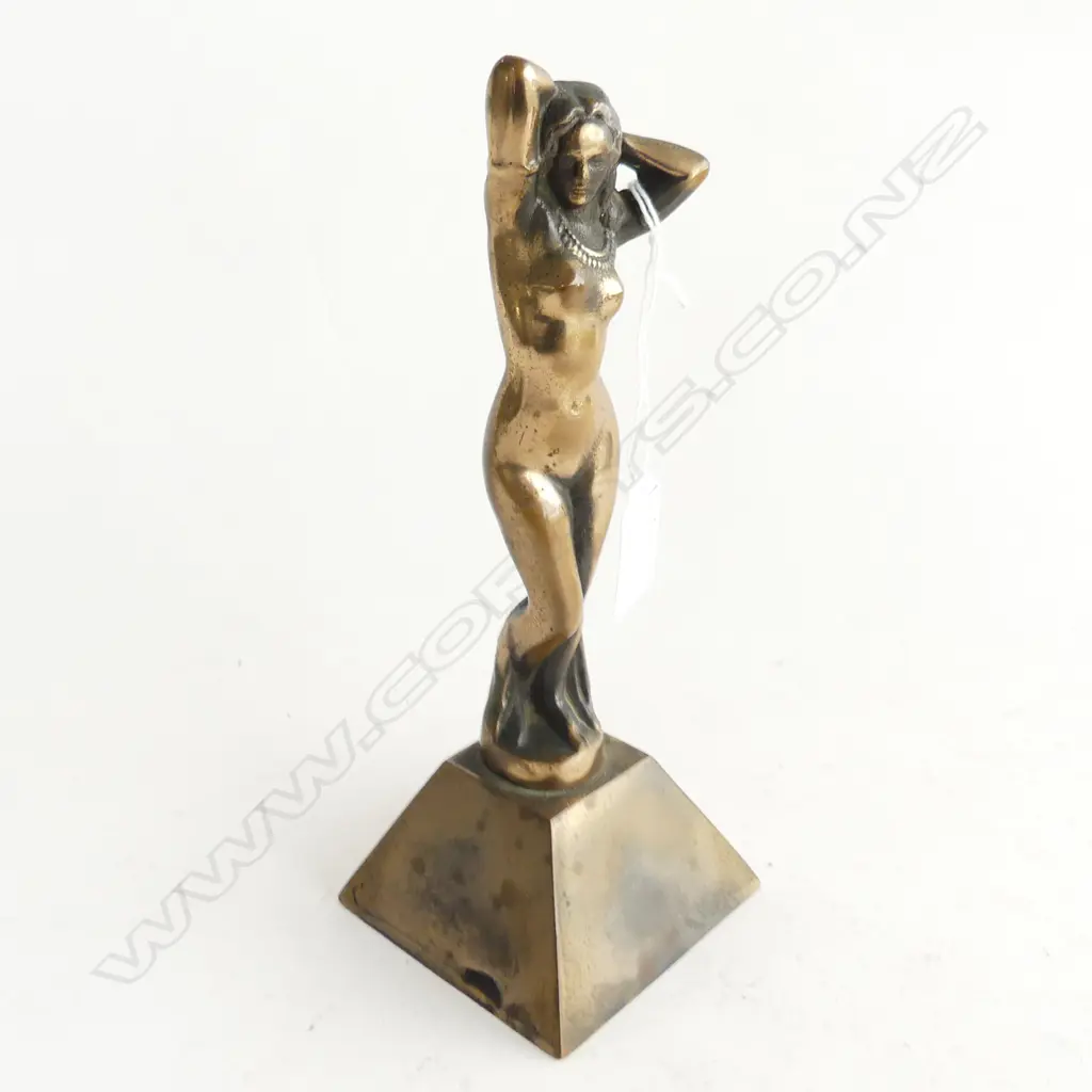 DECO BRONZE LADY FIGURINE H.215mm Image 1++
