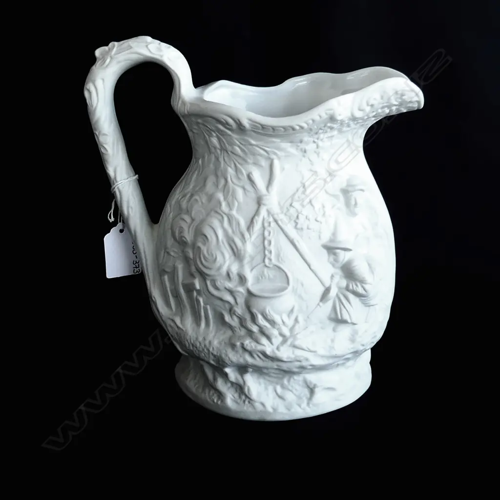 LG PORTMEIRION HERITAGE COLLECTION PORCELAIN JUG, H. 220MM Image 1++