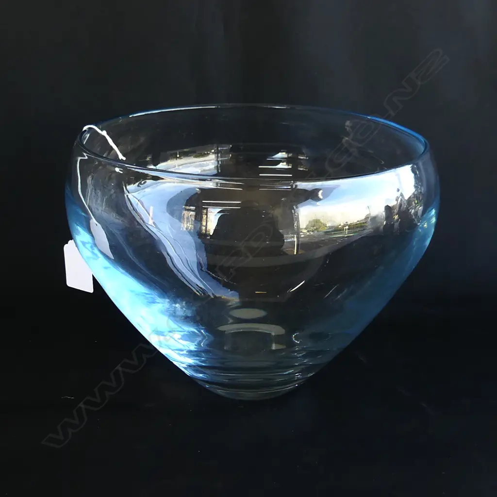 ASTRA STROMBERG FOR STROMBERGSHYTTAN GLASS BOWL T367 DIA 230 H.200MM Image 1++