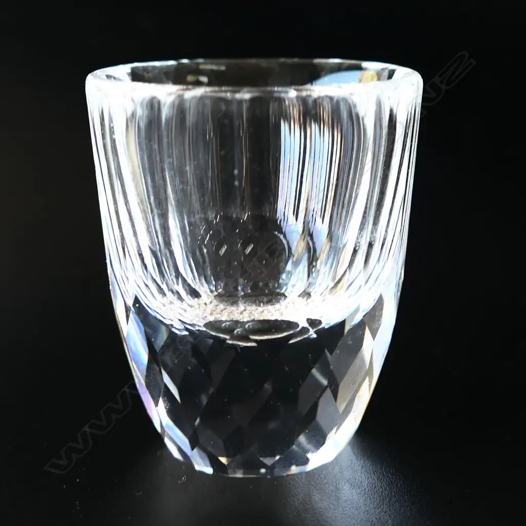 BOXED SET OF SIX SWAROVSKI SHOT GLASSES. H.45MM Image 1++