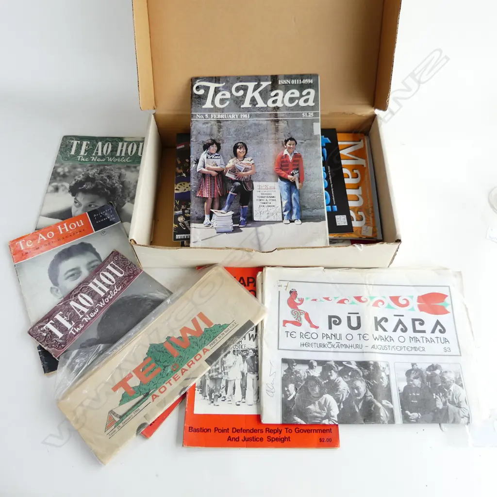 COLLECTION OF OLD MAORI MAGAZINES ETC INCLS TE AO HOU 1960s, Te Maori etc Image 1++