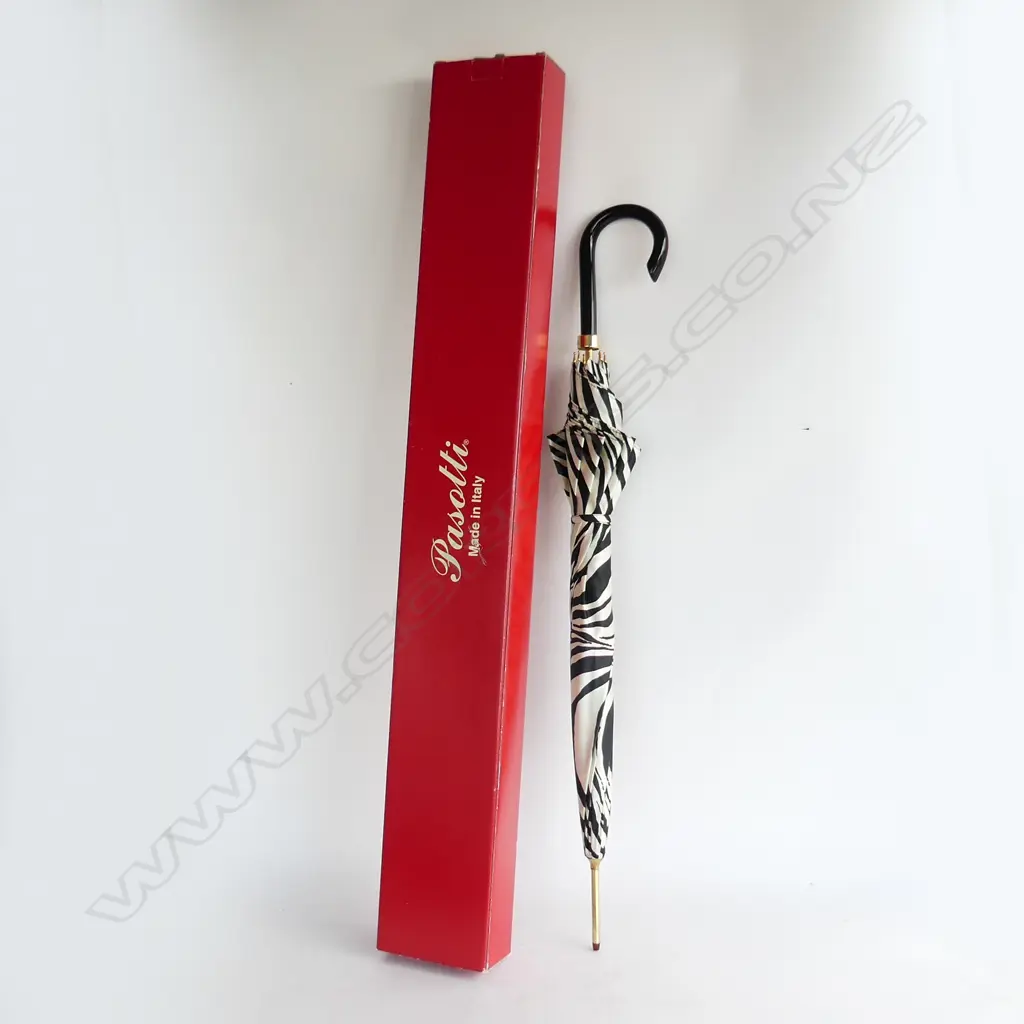 PASOTTI ITALIAN AUTOMATIC UMBRELLA MINT & BOXED1M105MM Image 1++