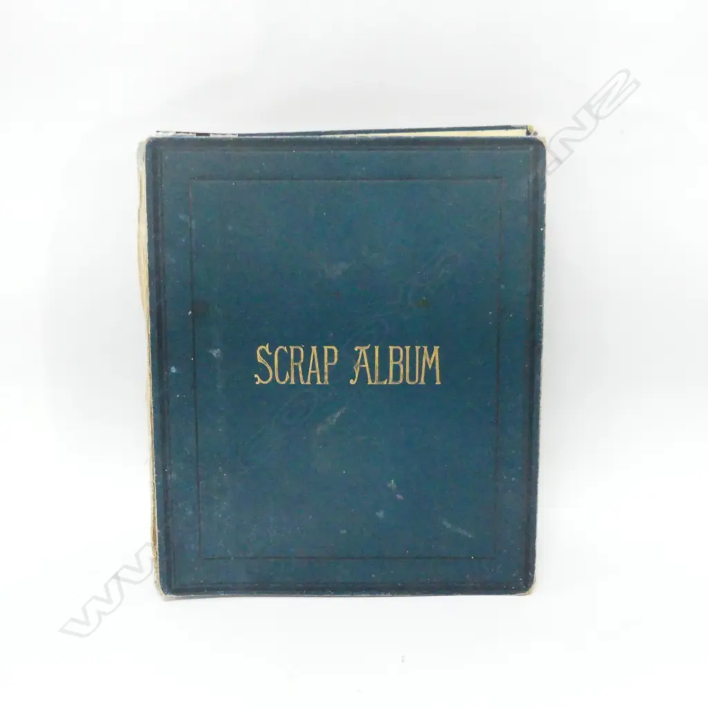 VINTAGE SCRAP BOOK FULL OF OLD NEWSPAPER CUTTINGS ETC..C1930'S ETC.. Image 1++
