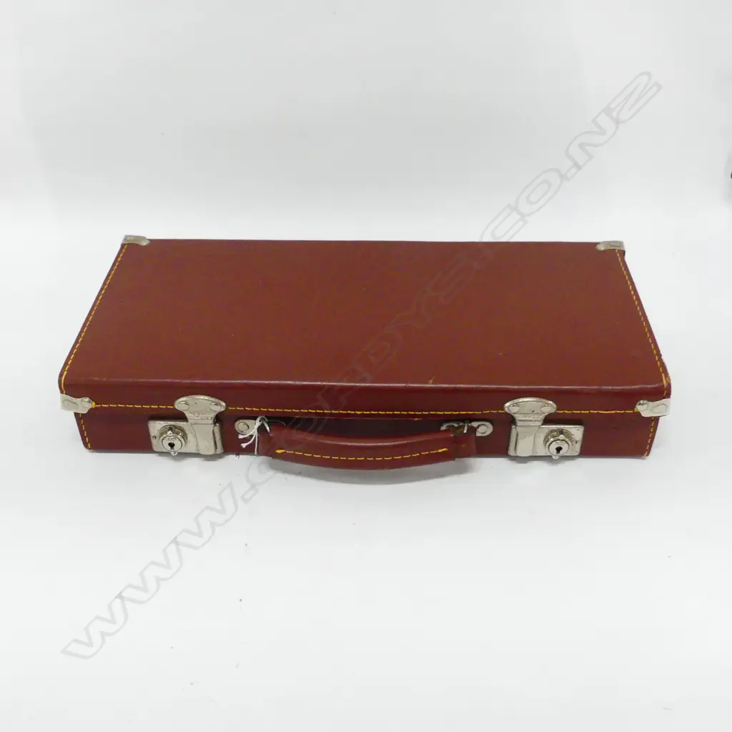 VINTAGE LEATHER DOCUMENT CASE  (L 430MM) Image 1++