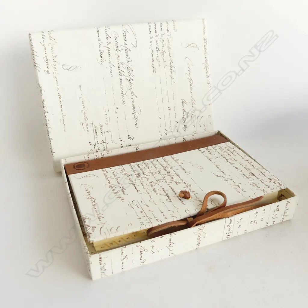 POSSI ITALIAN UNUSED ADDRESS BOOK IN BOX L240MM Image 1++