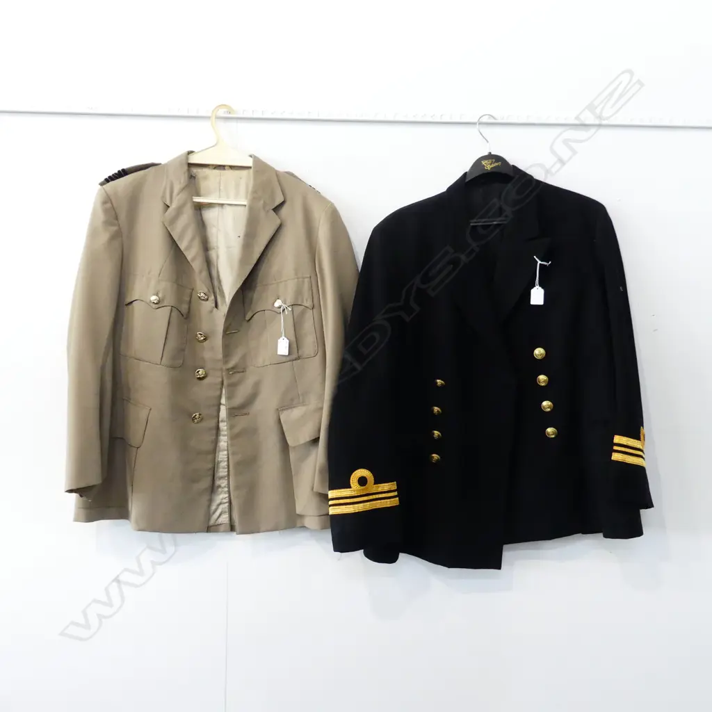 2 ARMED FORCES JACKETS: NZ AIRFORCE & NAVY Image 1++