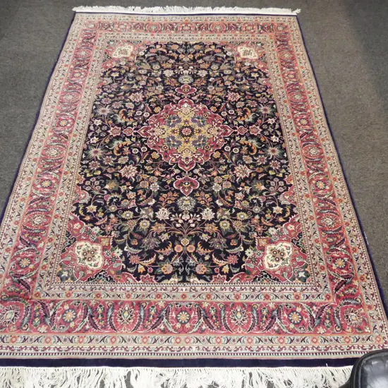 LGE HAND KNOTTED WOOL PILE RUG 2200x1520mm
