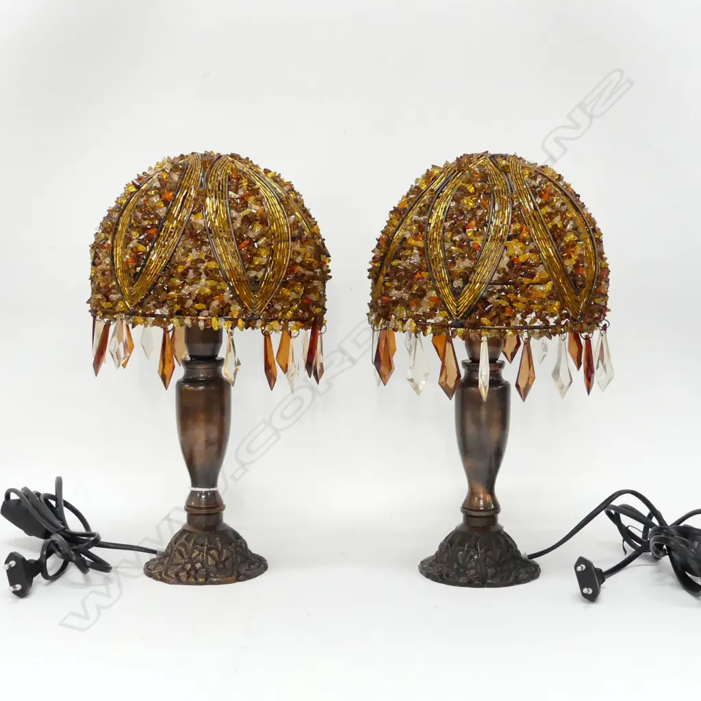 PR BROWN LAMPS H.350mm Image 1++