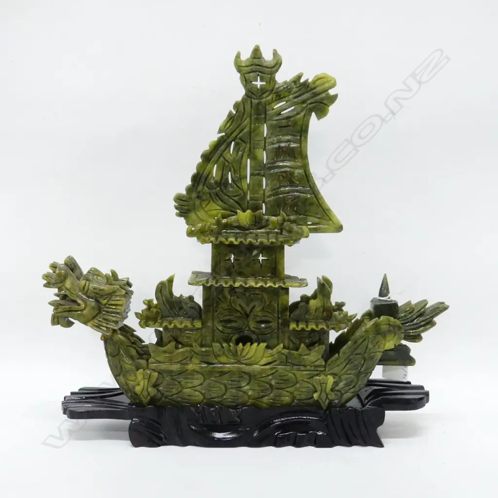 JADE BOAT A/F   L.340MM Image 1++