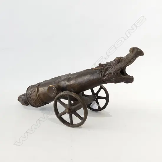 BRONZE CANNON L. 440MM