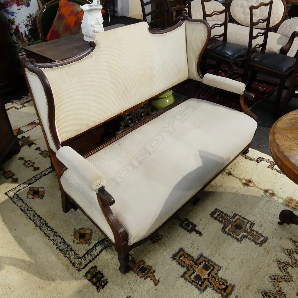 EDWARDIAN SOFA HIGH BACK W.1450mm Image 1++