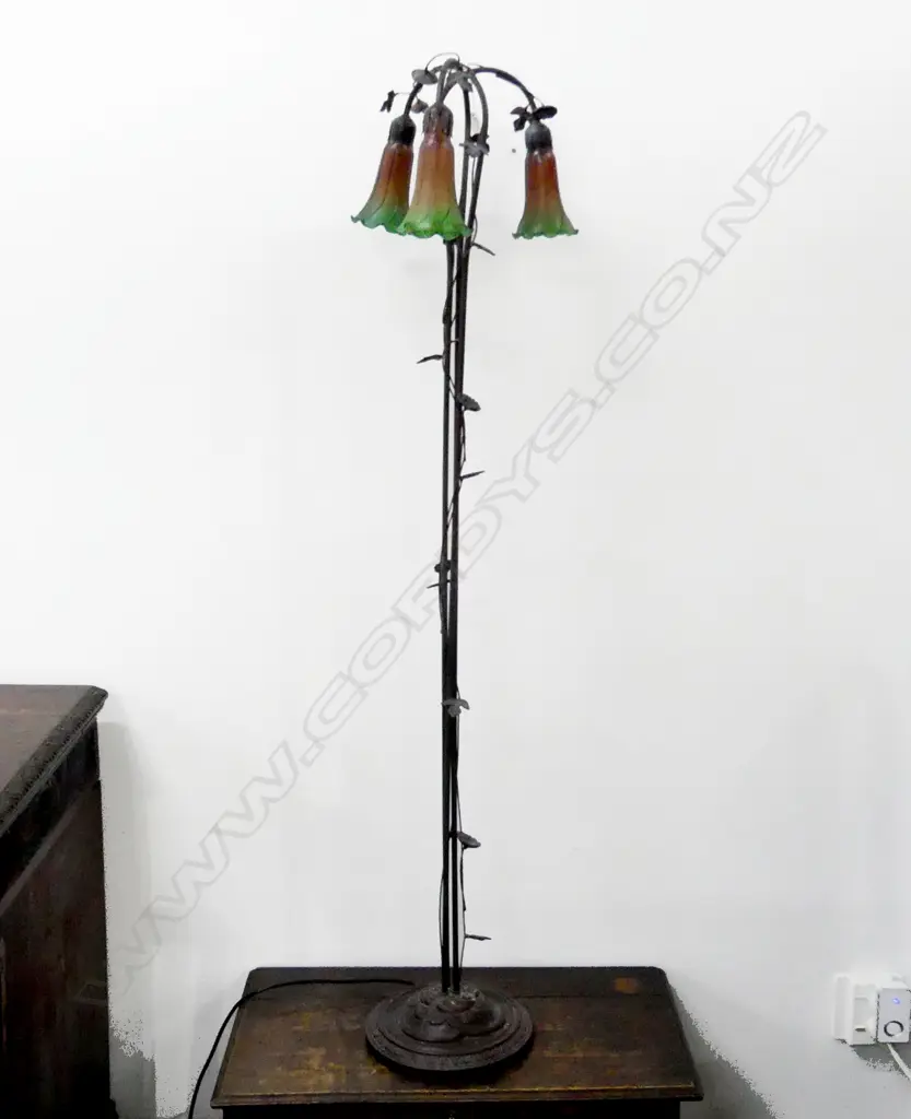 TIFFANY STYLE FLOOR LAMP H.1480mm Image 1++