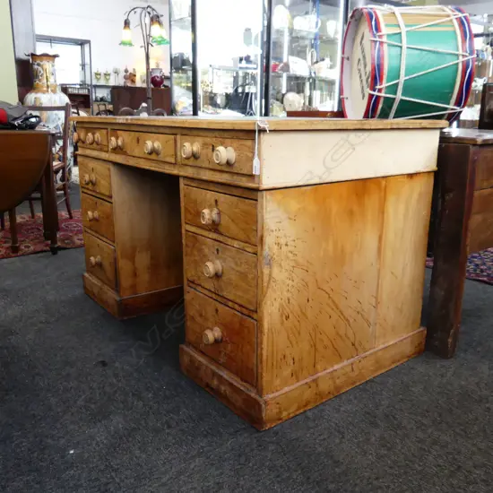 DOUBLE PEDESTAL PARTNERS DESK 1285x720x775mm