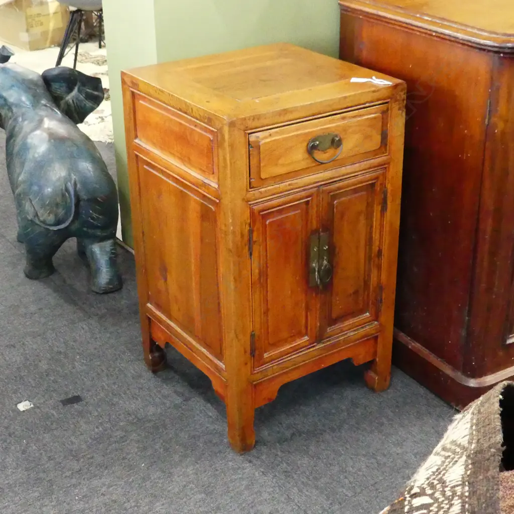 SML WOODEN CHINESE CABINET W445 x D445 x H780mm Image 1++