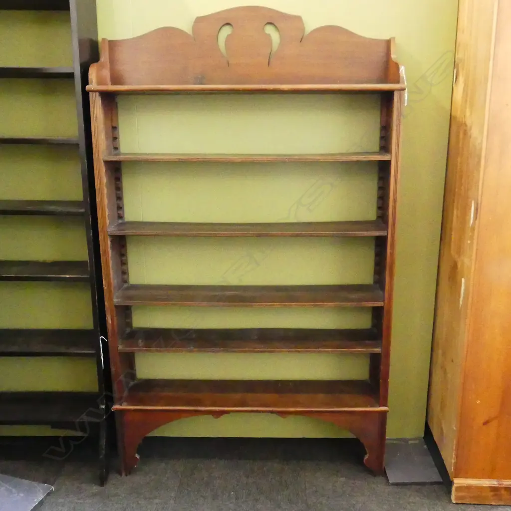 LG WOODEN ADJUSTABLE BOOKCASE 1080x225x1815mm Image 1++