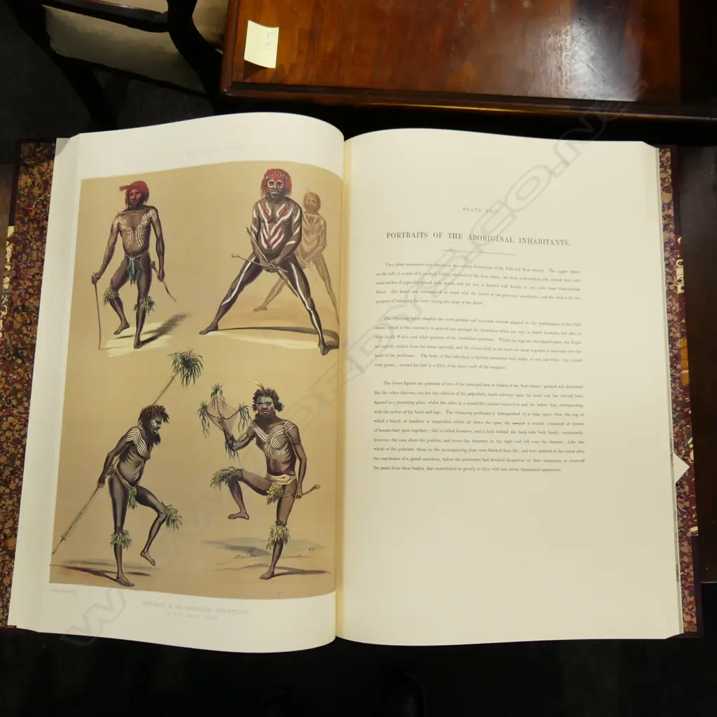GEORGE FRENCH ANGAS FACSIMILE REPRINT BOOK 'SOUTH AUSTRALIA 1846' ED. OF 1000, REED 1967 - BOXED Image 1++