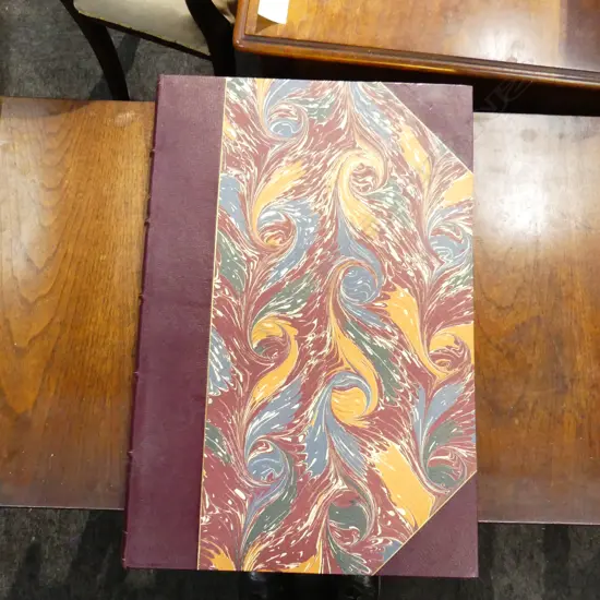 LG ART BOOK; THE NEW ZEALANDERS ILLUSTRATED BY GEORGE FRENCH ANGAS LONDON 1846  560x380mm REPRINT REED 1966 - BOXED