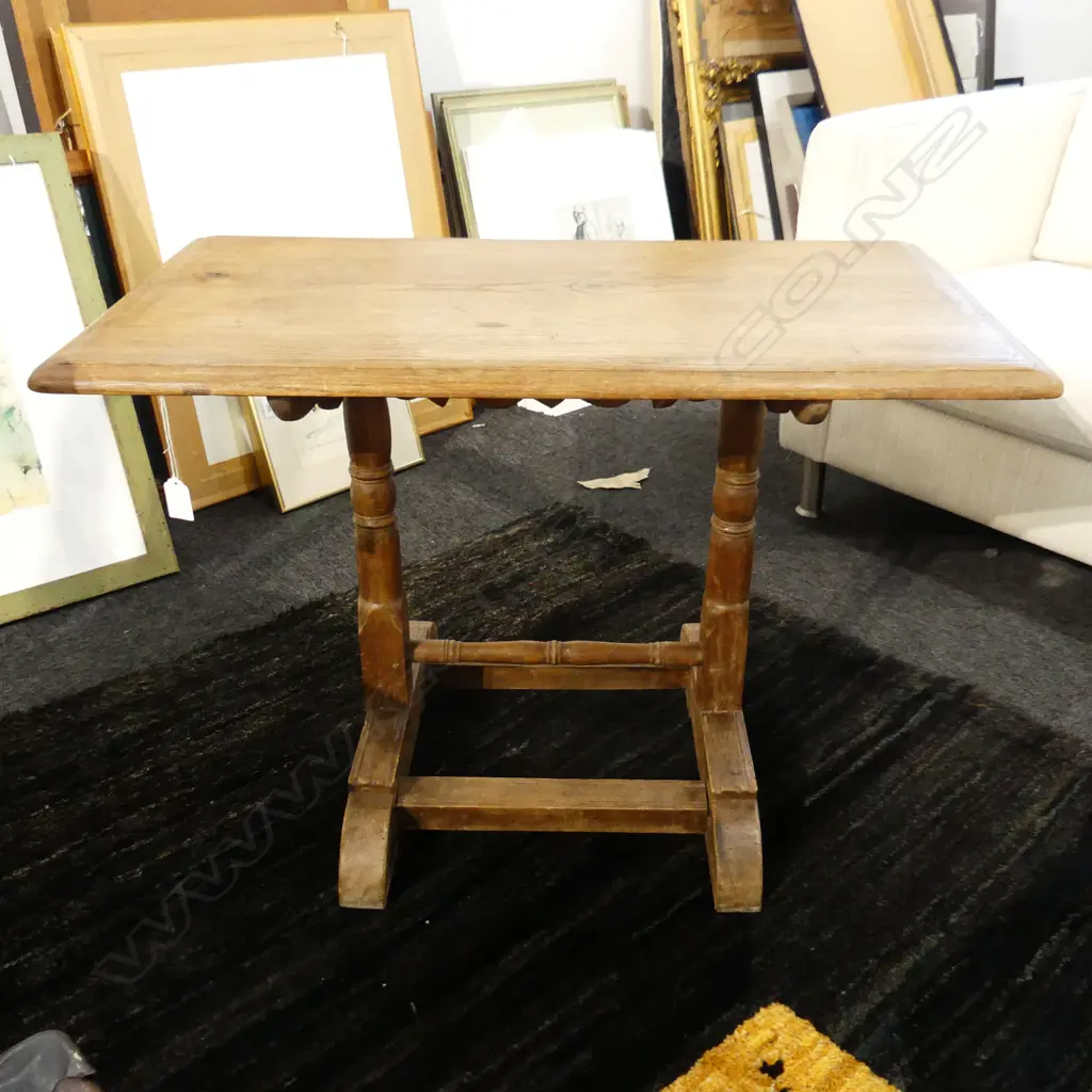 RUSTIC OAK SIDE TABLE L 810 MM  Image 1++