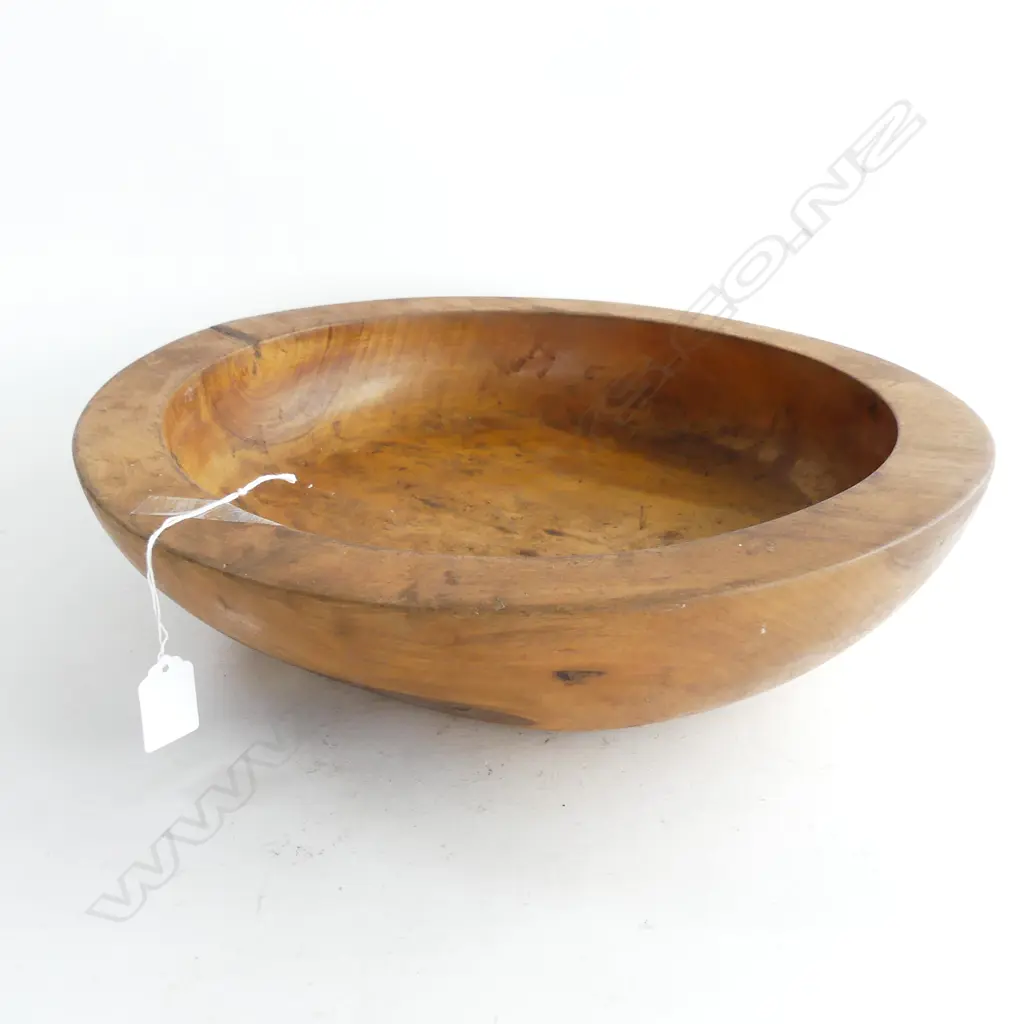 LG WOODEN BOWL 400mm dia Image 1++