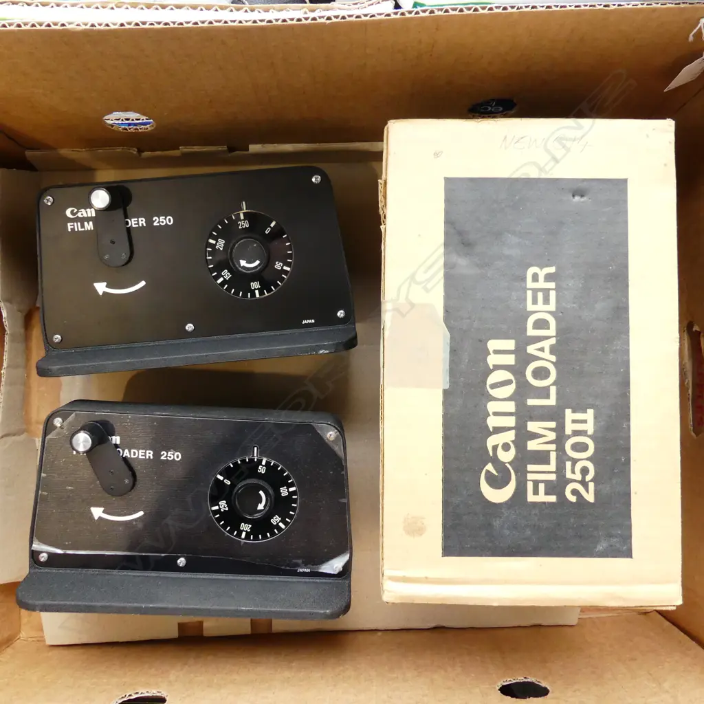 BOX 3 CANON FILM LOADERS Image 1++