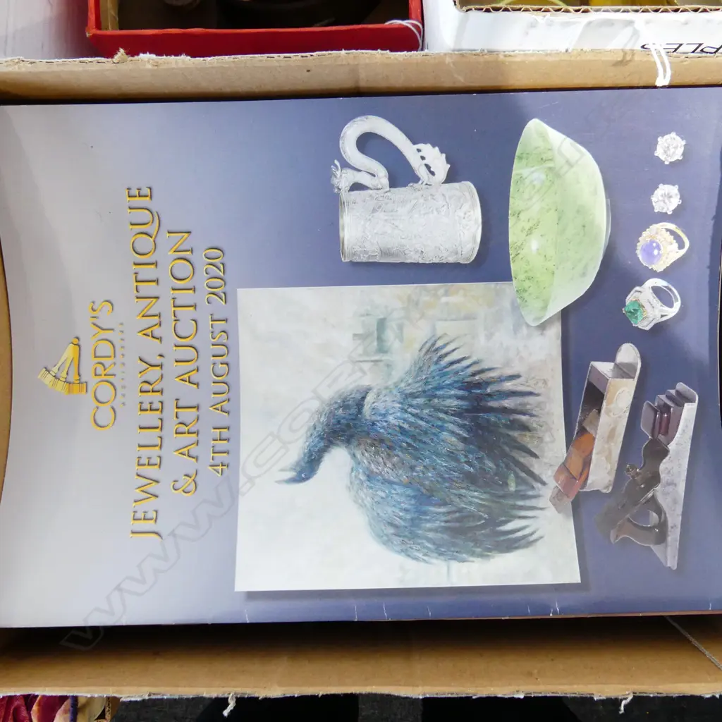 BOX LOT CORDYS ANTIQUE CATALOGUES Image 1++