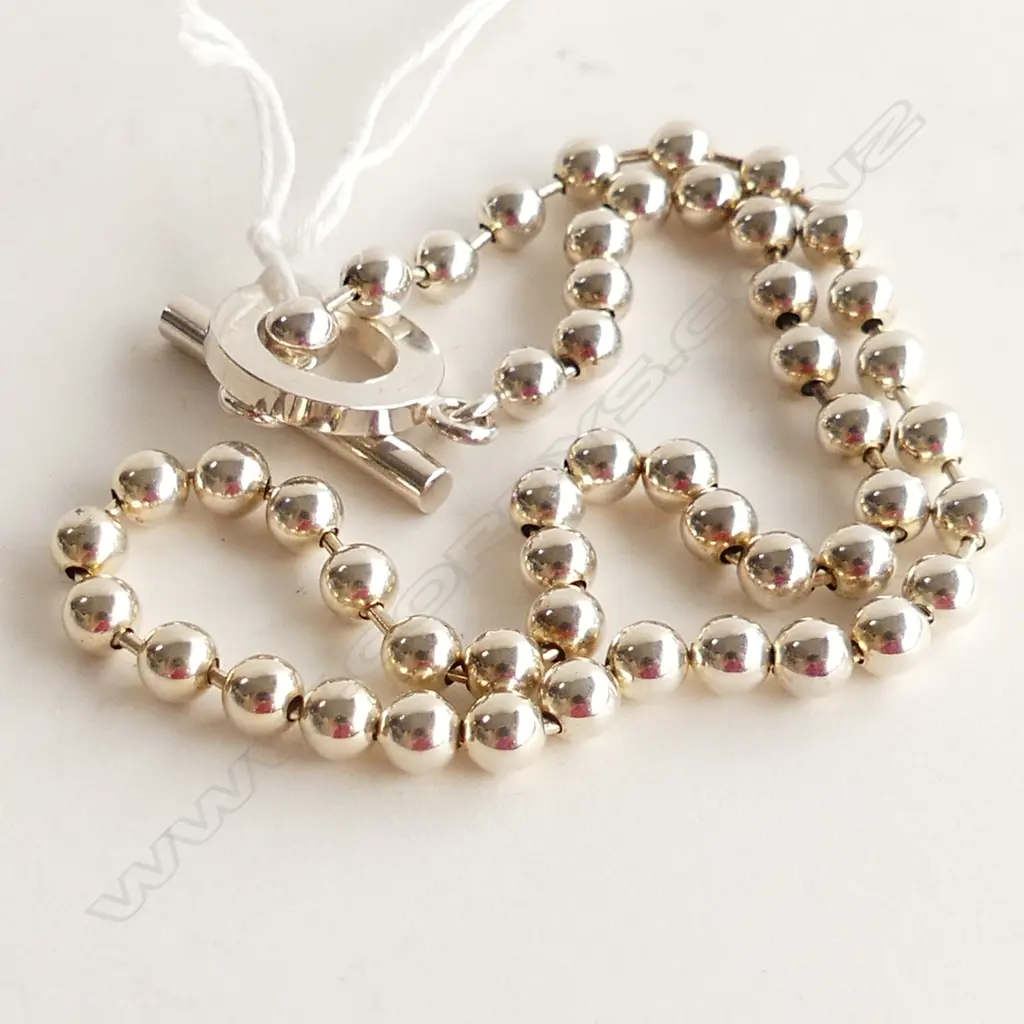 GUCCI SILVER BOULLE CHAIN 25.4GMS  40CM Image 1++