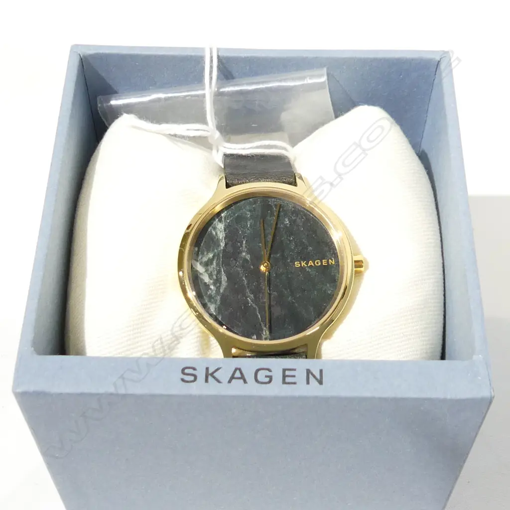 SKAGEN WRIST WATCH, NEW & WORKING - WITH ORIGINAL PACKAGING Image 1++