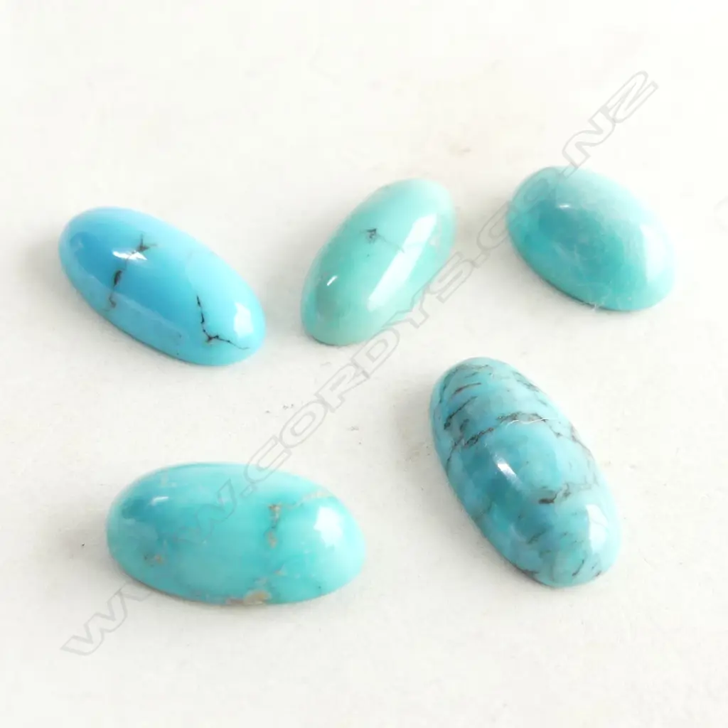 BOX 5 OVAL TURQUOISE  Image 1++