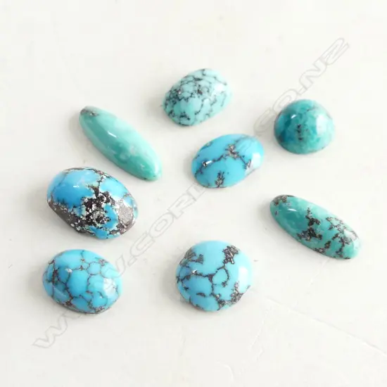 BOX MIXED SHAPE TURQUOISE 