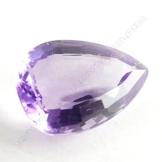DROP SHAPED AMETHYST, 11.97CT