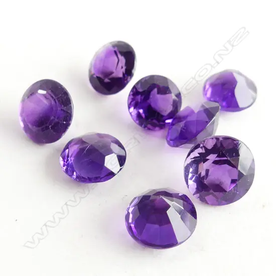 8   AMETHYST ROUND CUT