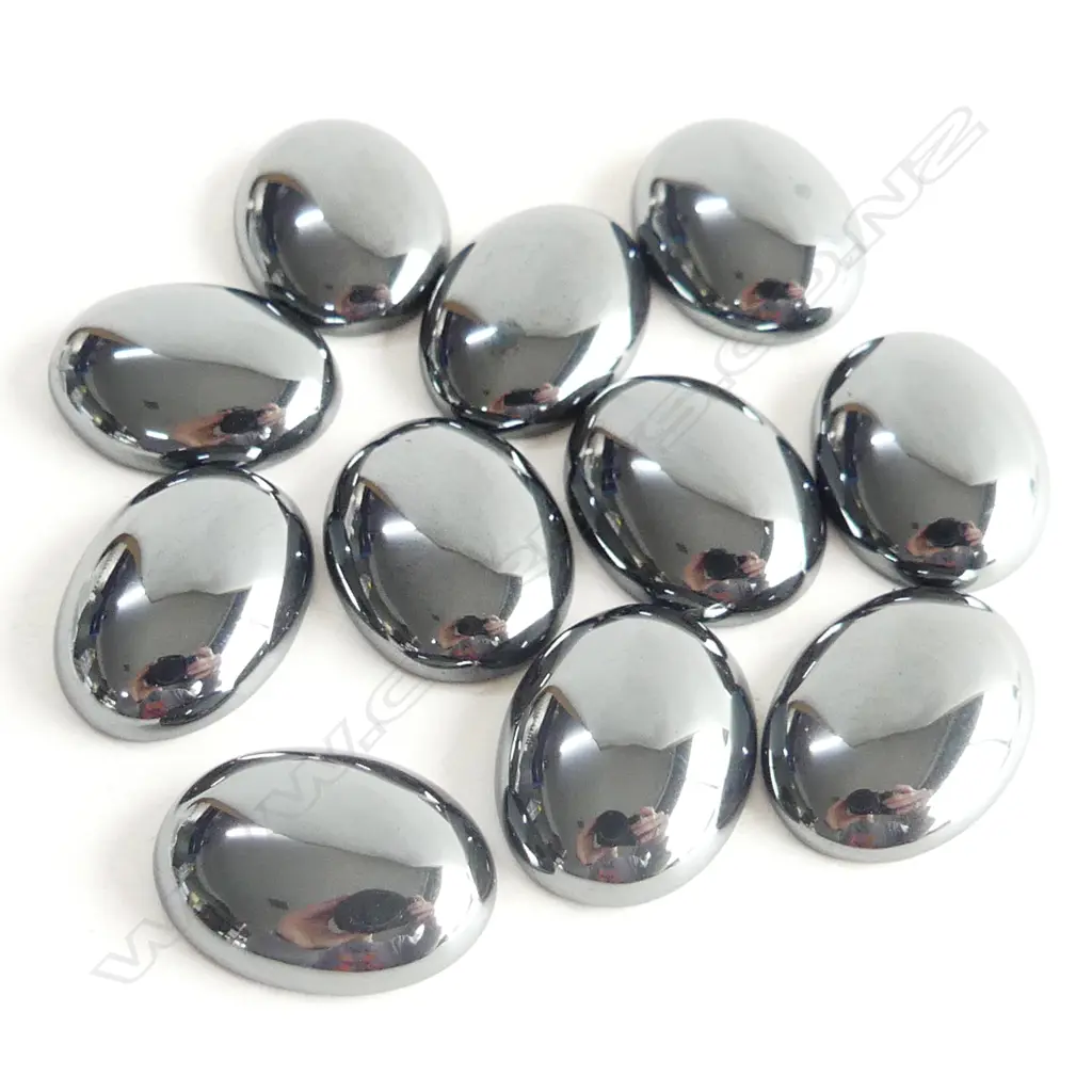 BAG HEMATITE OVAL CABOCHONS Image 1++