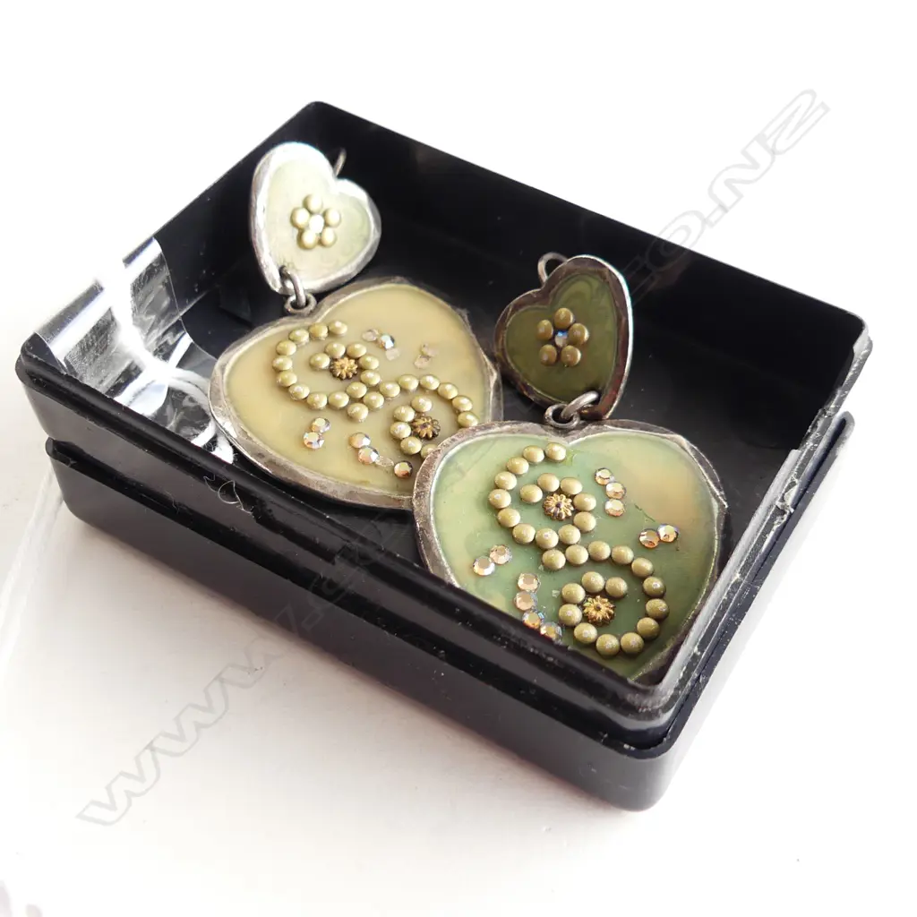 PR NY GAS BIJOUX LG DROP EARRINGS Image 1++