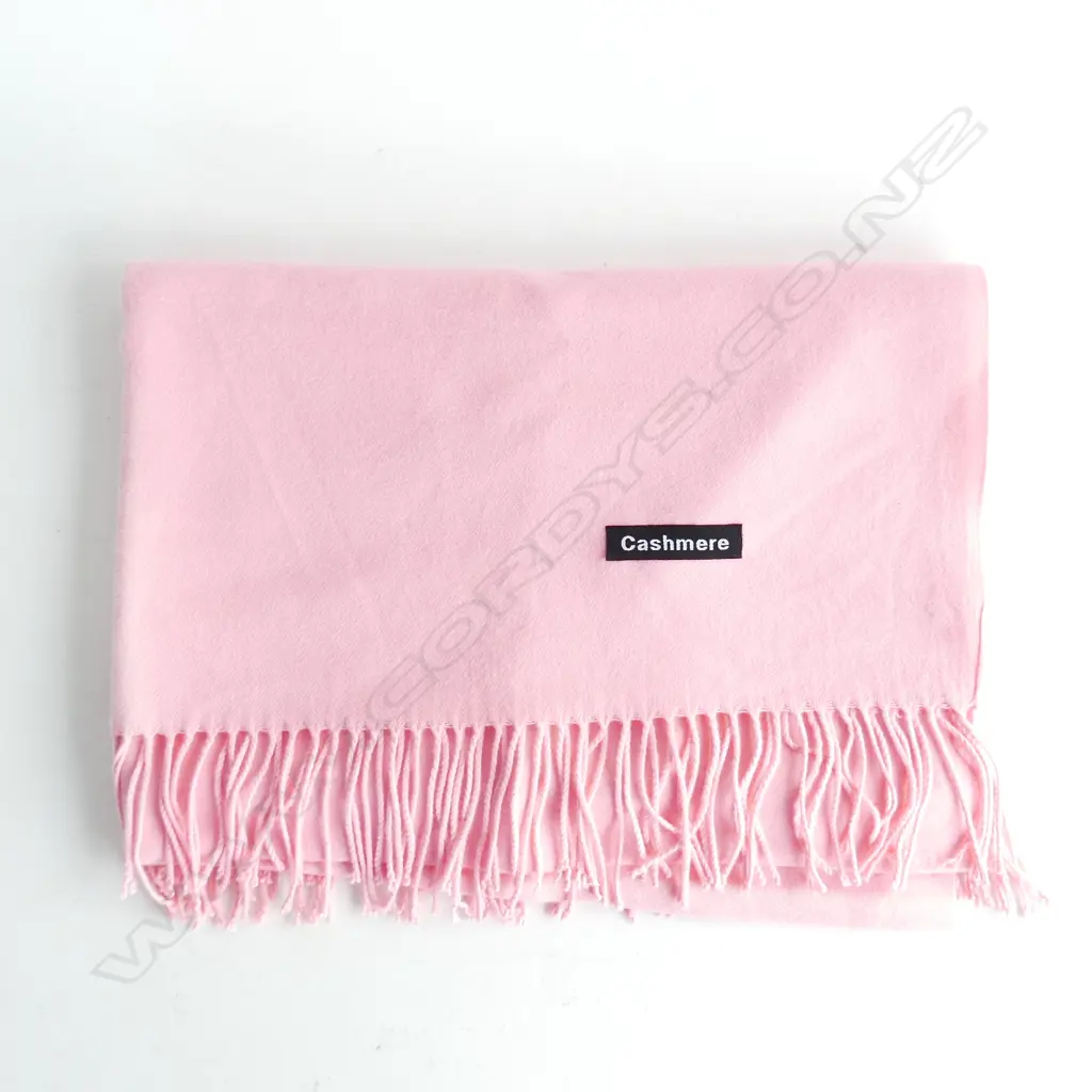 VINTAGE 100% CASHMERE SHAWL, SOME LIGHT FADING Image 1++