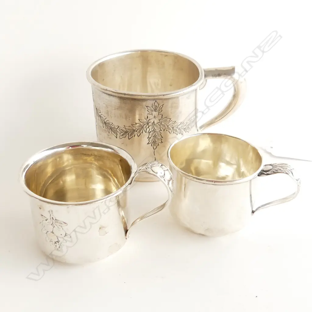 3 STG SILVER CUPS 157 GRAMS Image 1++