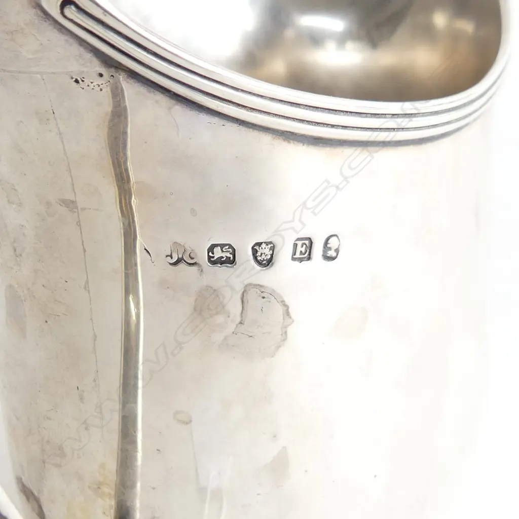 STG SILVER MILK JUG H. 100MM LONDON, 1800 166GMS Image 1++