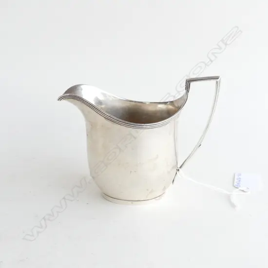 STG SILVER MILK JUG H. 100MM LONDON, 1800 166GMS