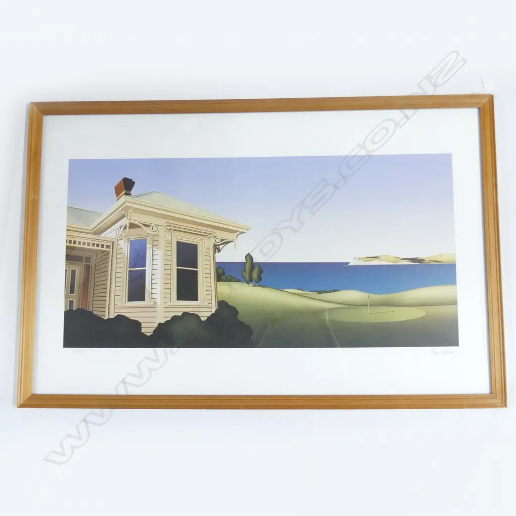 BRIAN DAHLBERG 'THE WATER HAZARD' FINE ART PRINT, SIGNED 50/300 830x410mm Image 1++