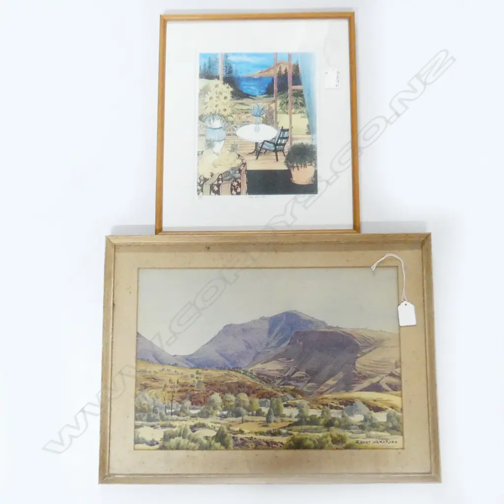 ALBERT NAMATJIRA VINTAGE PRINT + ALISON RYVES PRINT LTD ED Image 1++