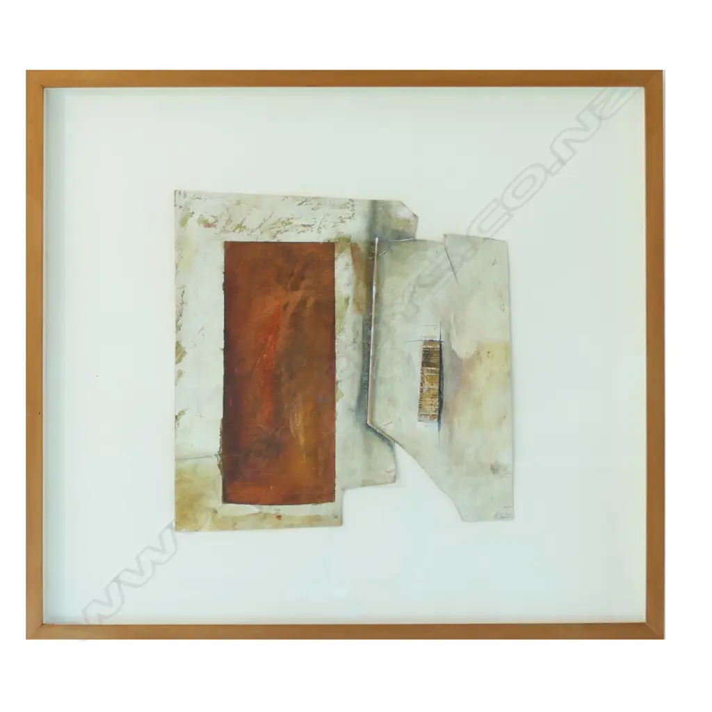 A DEAN 1996 MIXED MEDIA ART WORK Image 1++