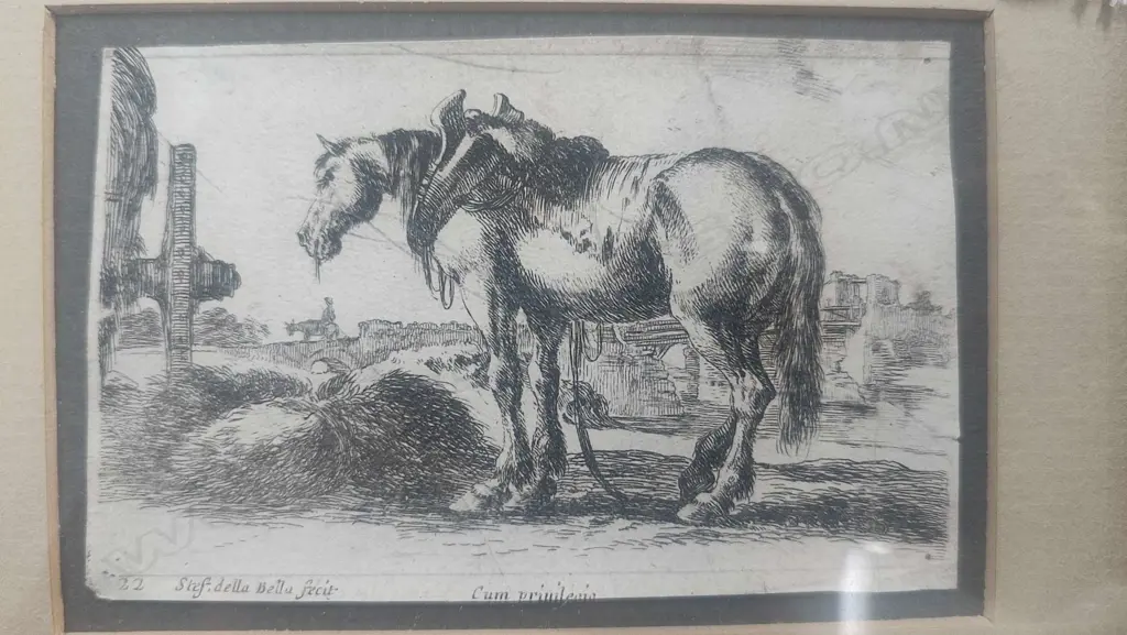 4 FRAMED ANTIQUE ENGRAVINGS EX.OLD AKL ESTATE one with broken glass Image 1++