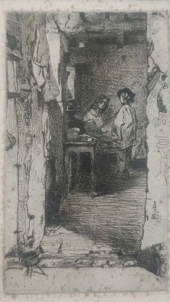 4 FRAMED ANTIQUE ENGRAVINGS EX.OLD AKL ESTATE one with broken glass Image 1++