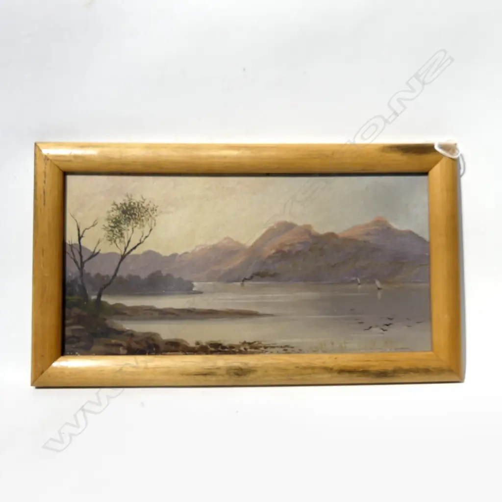 COLONIAL OIL ON BOARD 170x340mm Image 1++