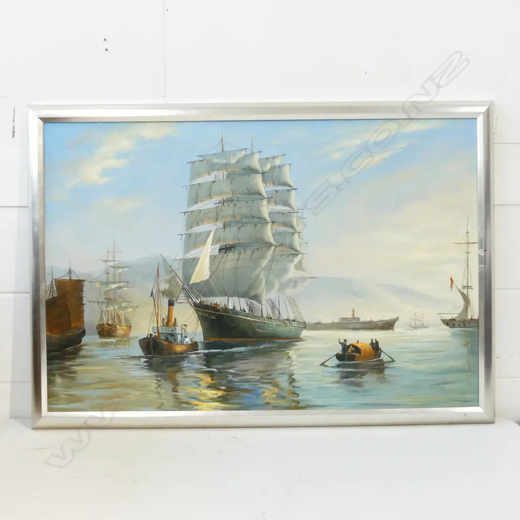 MARITIME OIL PTG ON CANVAS H.600 x 900mm Image 1++