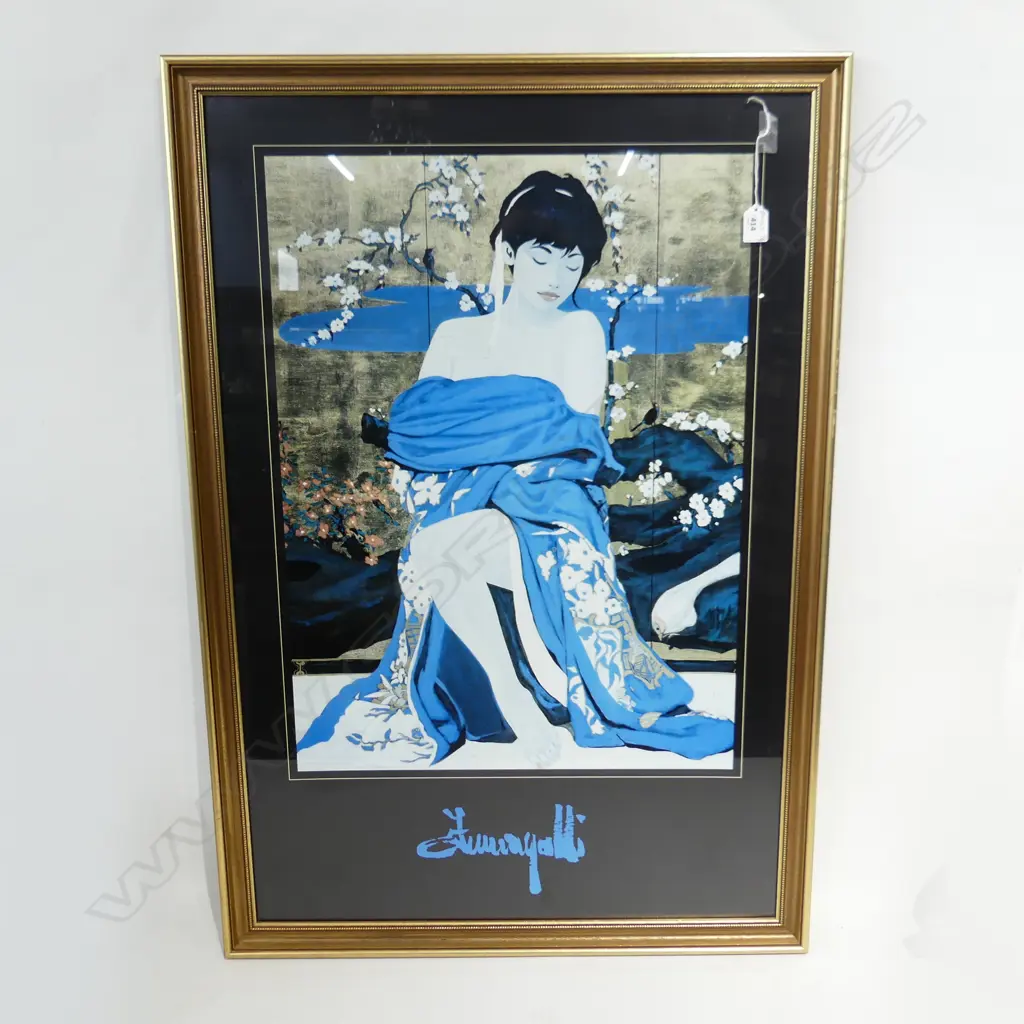  PRINT OF EROTIC JAPANESE WOMAN 900x595mm Image 1++