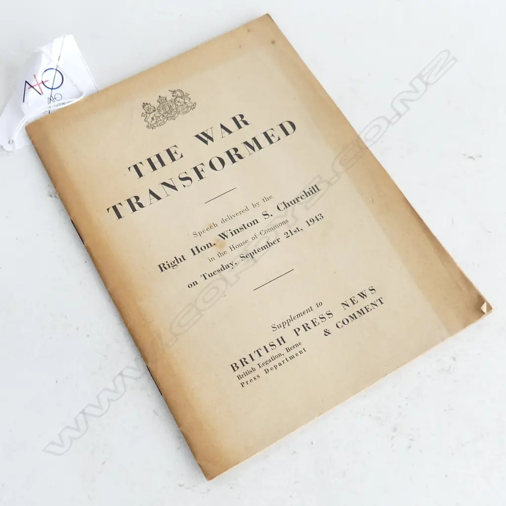 Phamphlet: CHURCHILL Image 1++