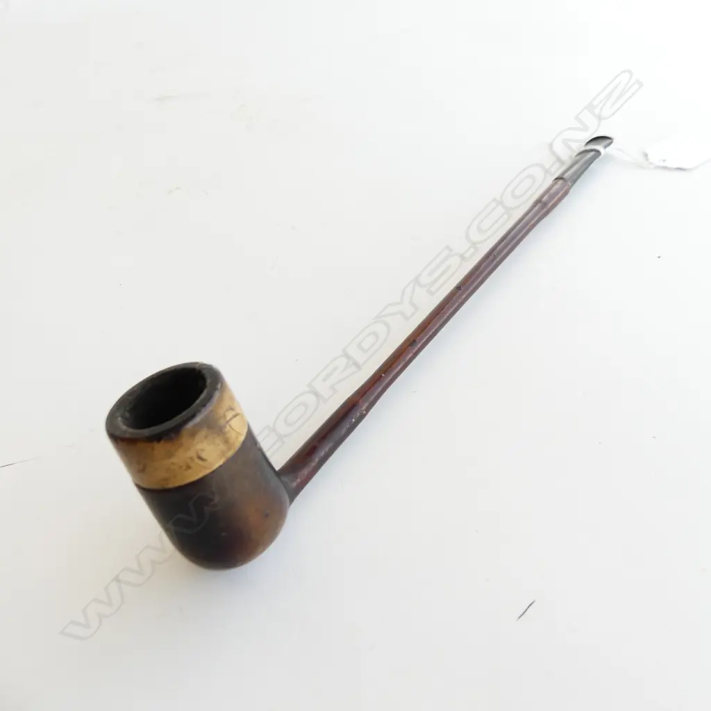 ANTIQUE CHURCH WARDENS PIPE, L 260MM Image 1++